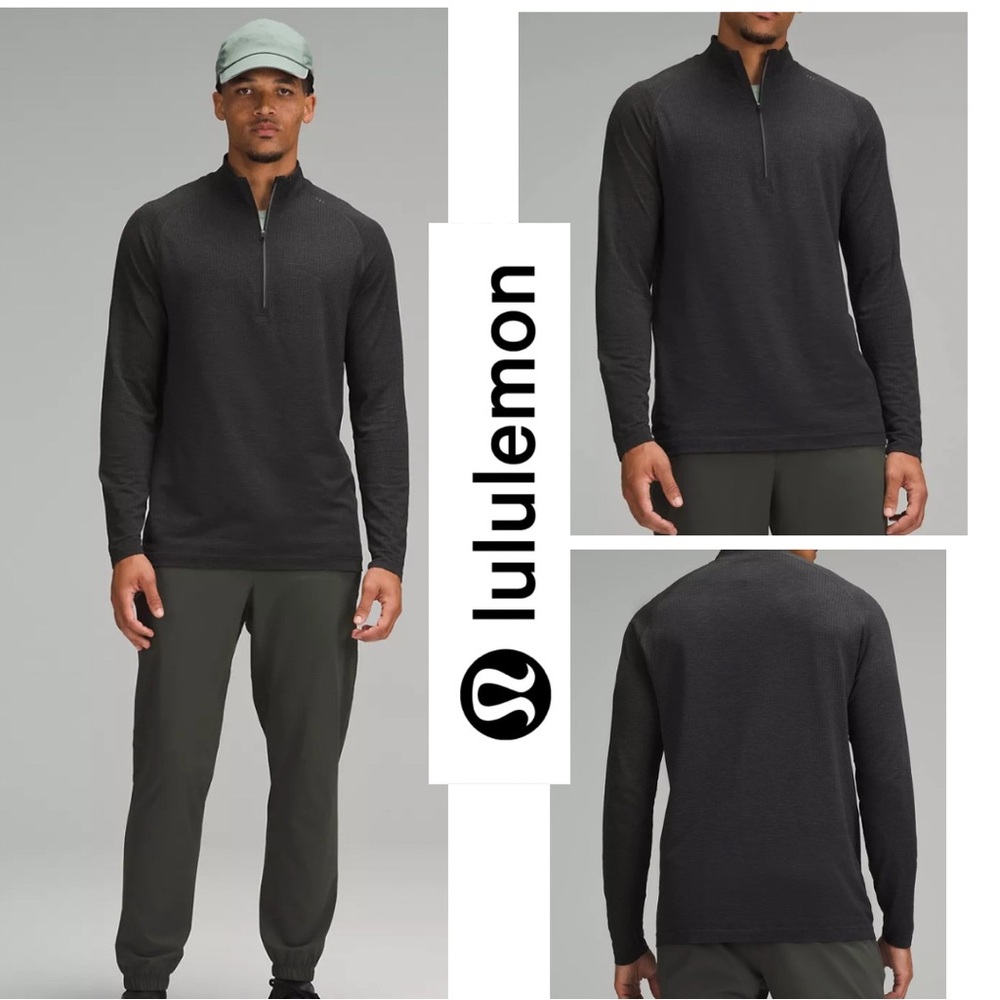 Lululemon Men's metal vent tech Half‑Zip Pullover